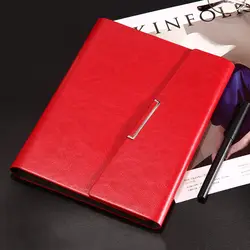 RuiZe творческой офисный ноутбук A5 тетрадь планировщик tri-fold блокнот 6 кольцо связующего записная книжка бумага может быть пополнен