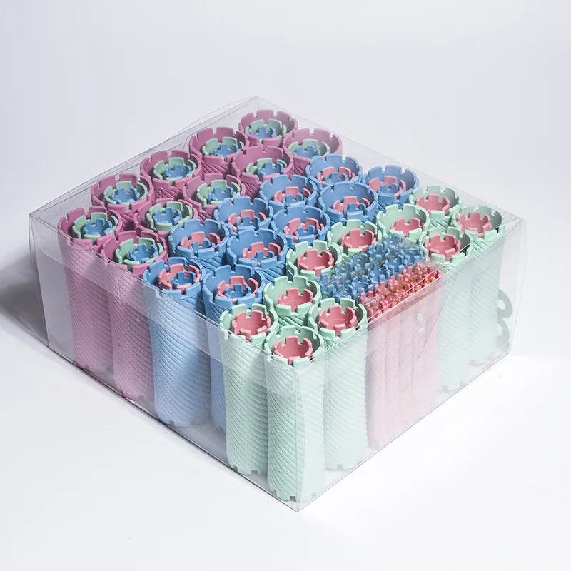 Набор бигуди для завивки волос 10 размеров 100 шт./компл.|hair rod curler|curlers plasticplastic hair