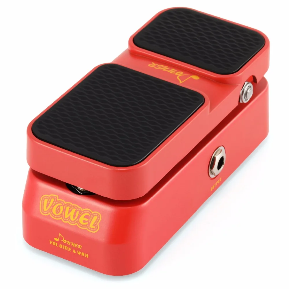 Donner 2 в 1 Vowel Mini Active Wah регулятор громкости гитарная педаль