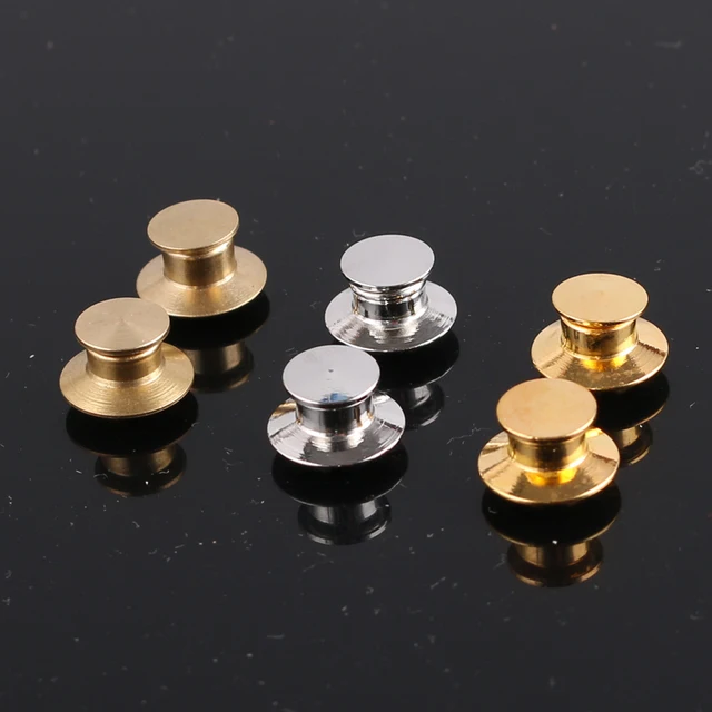 1PCS TIE Tacks Pinch Clutch 10mm 3/8" Pin Pad Backs Locking Tack