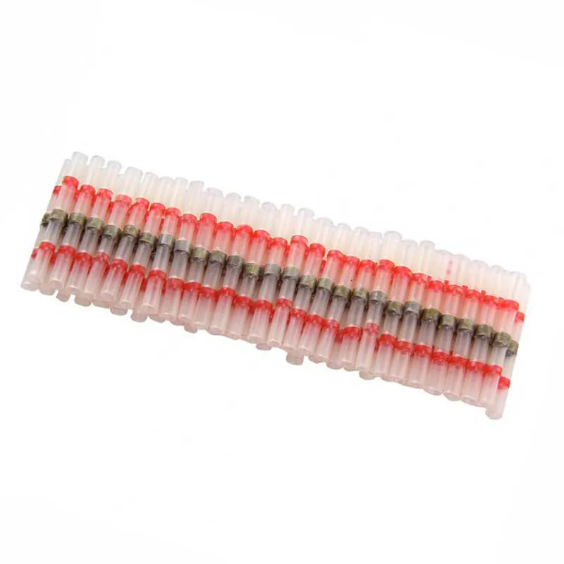 100 шт 22~ 18AWG припой рукав термоусадочная проволока стык соединитель водонепроницаемый