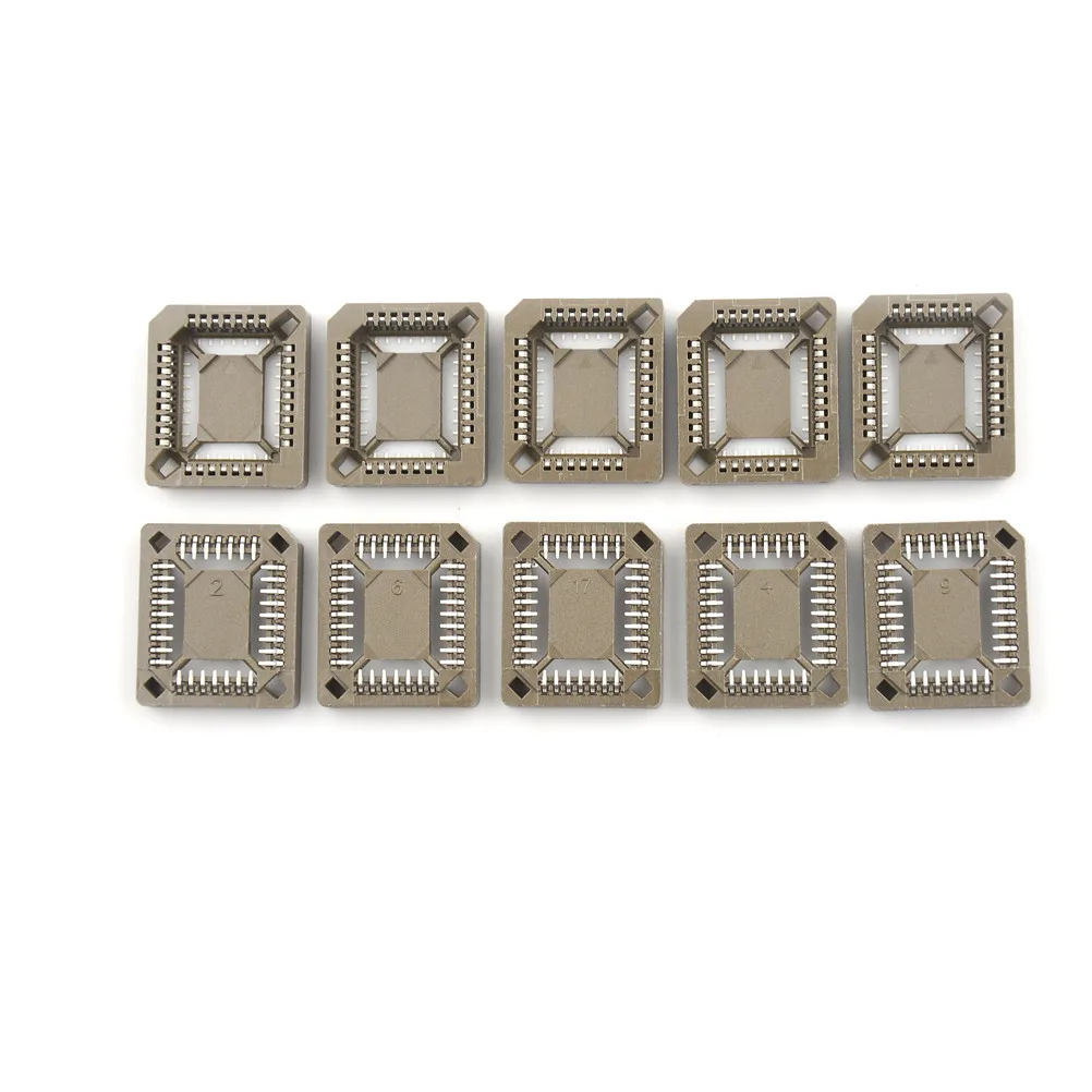 10 PCS PLCC32-SMD IC Socket , PLCC32 Socket adapter , 32 Pin PLCC Converter New Arrival