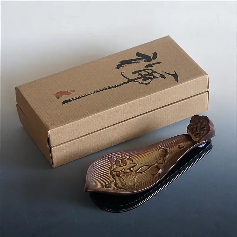 

Incense Burner Ceramic Leaf Line Incense Burner Censer Joss-Stick Holder Porcelain Inserted Burner Incense Seat Home Decor
