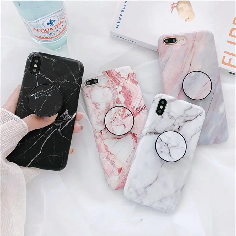 

Marble Pattern Case for iPhone 6 6s Plus 7 8 Plus Case. Matte Silicone Case for iPhone X XR XS Max case