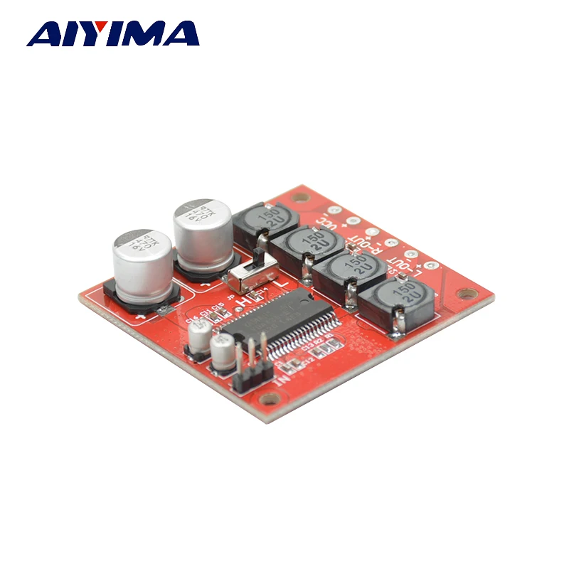 

AIYIMA YDA138-E Yamaha Aduio Amplifier Board Amplificador 10W+10W Stereo Digital Power Amplifier Board With Gain Switch DC12V