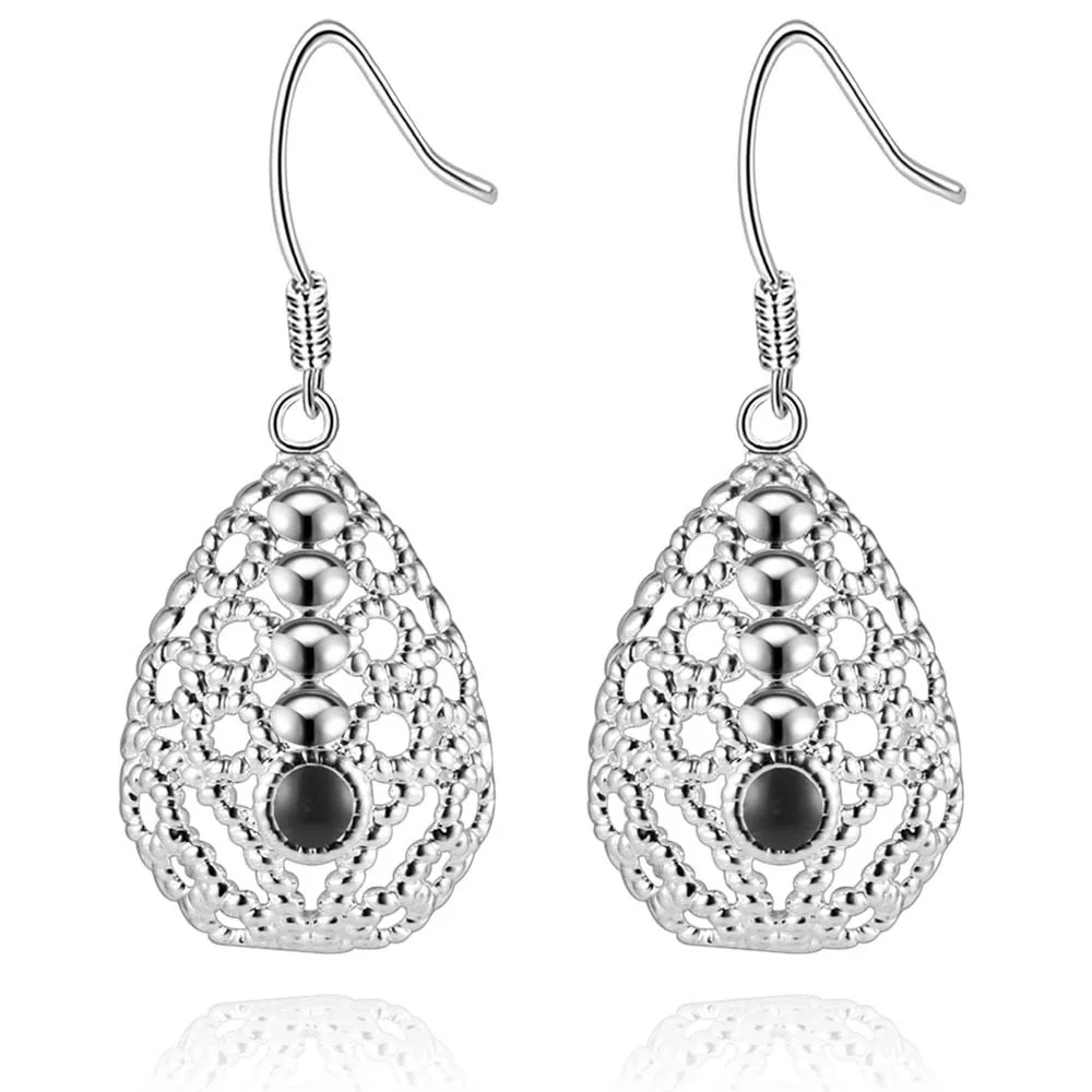 high quality Silver Earrings for women fashion jewelry earrings