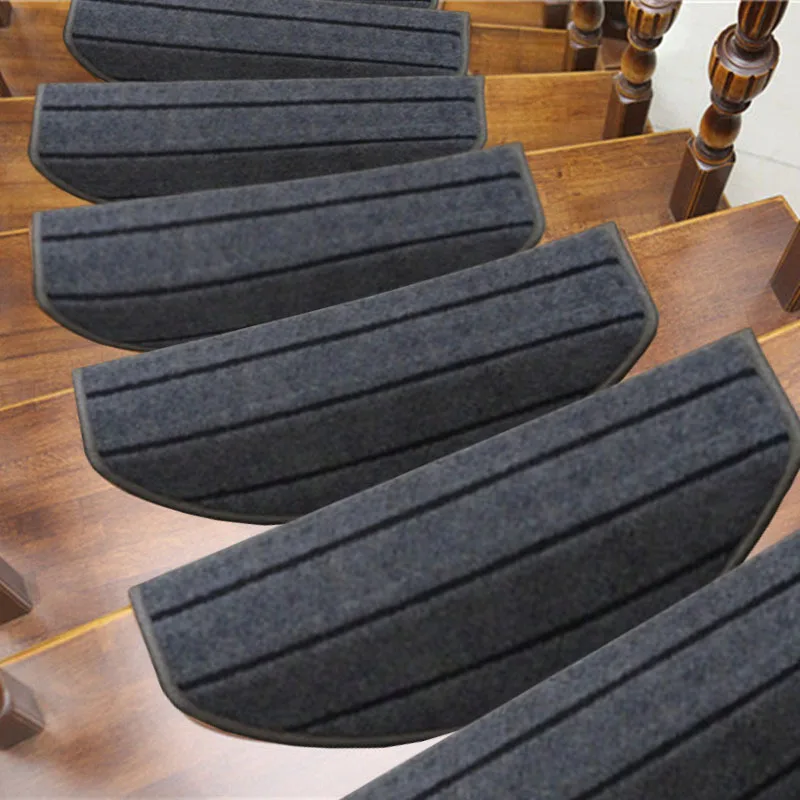 Модные комплекты ковров для лестниц, 10 шт., Противоскользящие коврики для лестниц, коврик для лестниц, 65X24 см, подходит для лестниц шириной 25 см