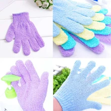 Bathroom Set Body Bath Gloves Shower Back Scrub Bath Glove Scrubber Exfoliating Body Sponge For Showering Wash Skin Spa Brush