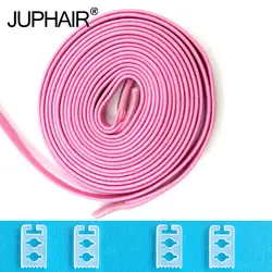 JUP 50 пар плоские шнурки ленивый эластичный без галстука Творческий шнурки пряжки для взрослых и детей спортивные красочные кроссовки шнур