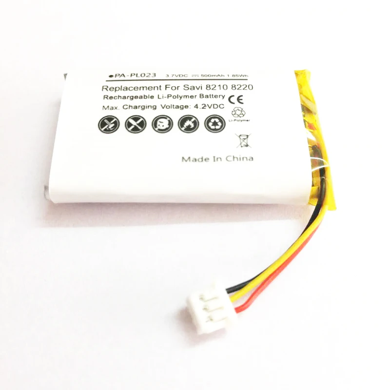 New 3.7V 500mAh Li-Polymer 202555-01 