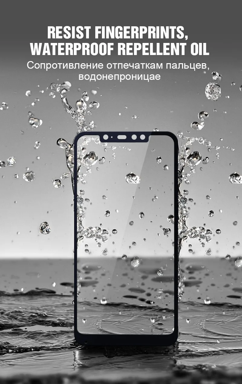3D Protective Glass on For Xiaomi Redmi Note 6 Pro Redmi 6 Pro 6 6A Glass Tempered Screen Protector Film For Xiaomi Mi A2 Lite