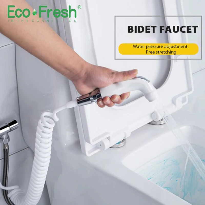 Handheld Toilet bidet sprayer set Kit Hand Bidet faucet for Bathroom hand sprayer shower head self cleaning