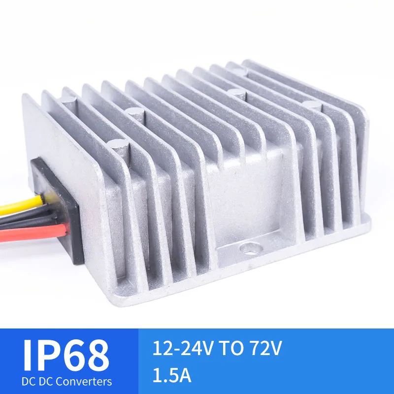 

12-24V TO 72V 1.5A DC DC Converter USB Buck LED Power Supply Complies with CE RoHS