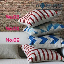 Креативные абстрактные геометрические подушки, скандинавские Льняные декоративные подушки диванные подушки