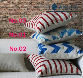 

Creative Abstract geometric pillows,Nordic Linen pillows home decorative sofa cushions