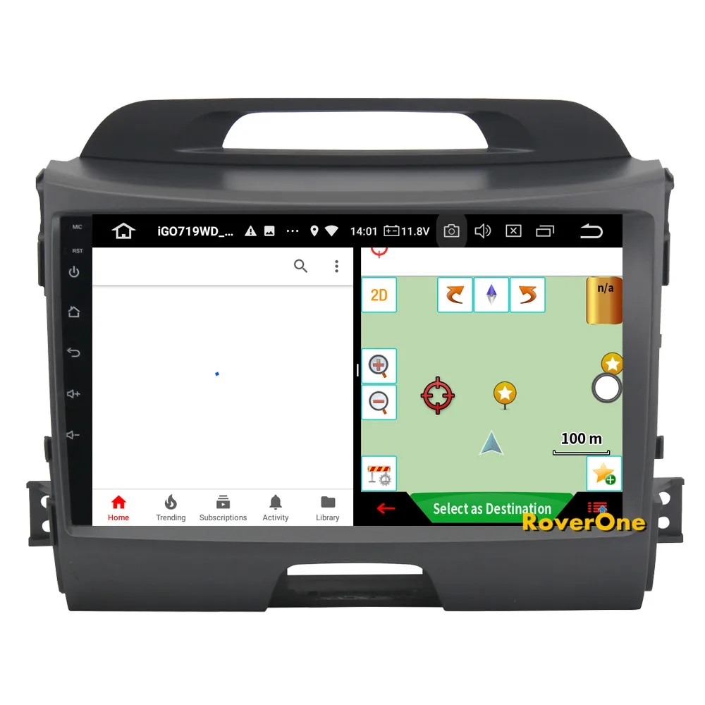 Perfect For Kia Sportage R 2011+ Android 9.0 Quad Core Autoradio Car Radio Stereo GPS Navigation Sat Navi Multimedia Player 11 Perfect For Kia Sportage R 2011+ Android 9.0 Quad Core Autoradio Car Radio Stereo GPS Navigation Sat Navi Multimedia Player 11