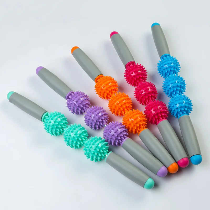 

18inch Massage Muscle Roller Anti Cellulite Massager Anti-Cellulite Trigger Point Stick Body Foot Face Leg Slimming Tool