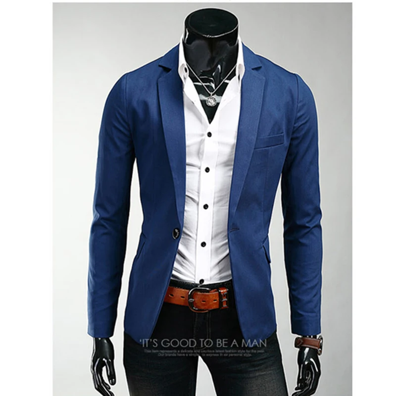 8 color 2017 new brand clothing linen jacket mens personality Popular single-button men's suit Slim casual men's suit jacket 3XL