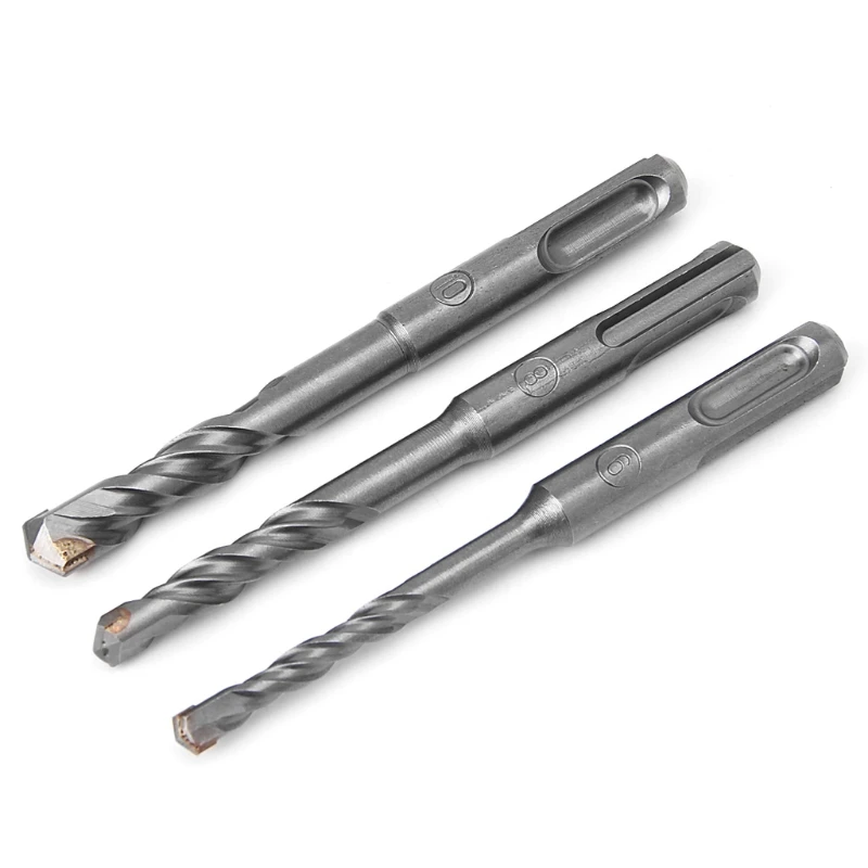 Ootdty 40 chrome Сталь 3 шт./1 компл. 110 мм SDS-plus Круглый хвостовик Электрические отбойные молотки влияние Бурильные долото для бурения В кирпичной