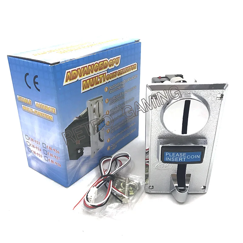US $1.437.37 60pcslot Good quality CH924CH926 multi coin selector coin acceptor for any 46 kinds of coins with only 1 output