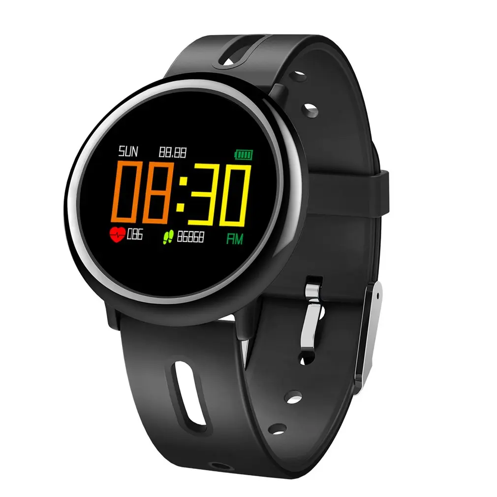 HB08 OLED 0,95 дюймов Смарт Часы Heart Rate крови Давление мониторинга браслет Спорт Шагомер удаленного Камера часы