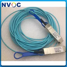2 шт./лот, 50 м(164ft) Экстремальные сети 40GB-F50-QSFP совместимый 40G QSFP+ AOC OM3 50/125 активный оптический кабель
