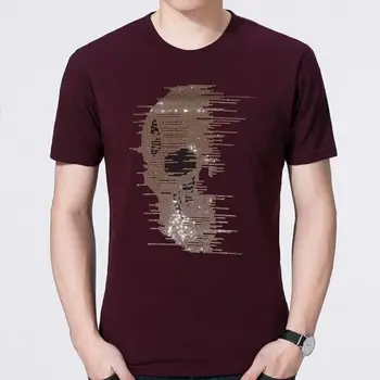 

t shirt 2018 summer O-neck short sleeved cotton men