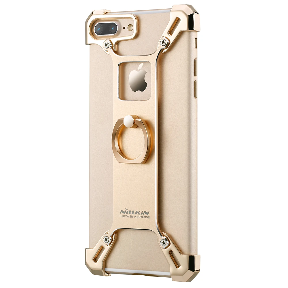 imágenes para 2017 Nillkin Casos de Metal para el iphone 7 Más Caja de Metal Barde con Anillo de Pie de Apoyo Completo de La Contraportada para Apple iPhone 7 Caso imágenes para 2017 Nillkin Casos de Metal para el iphone 7 Más Caja de Metal Barde con Anillo de Pie de Apoyo Completo de La Contraportada para Apple iPhone 7 Caso