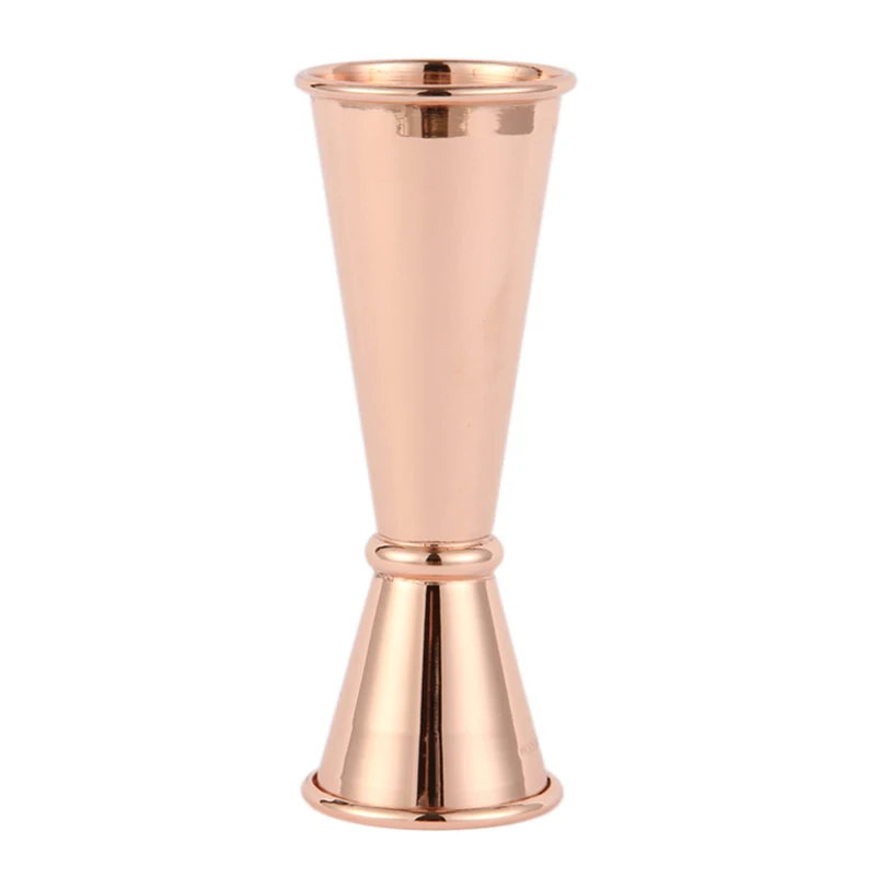 30ml 60ml 1oz/2oz Copper Plated Stainless Steel Jigger Cocktail Ounces
