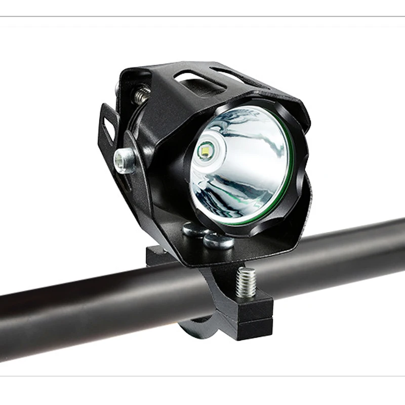 Best Waterproof e-bike headlight XML T6 Led 10W input DC 12V 36V 48V 60V Electric Bicycle Headlight Front Lamp For Moto Bike 2