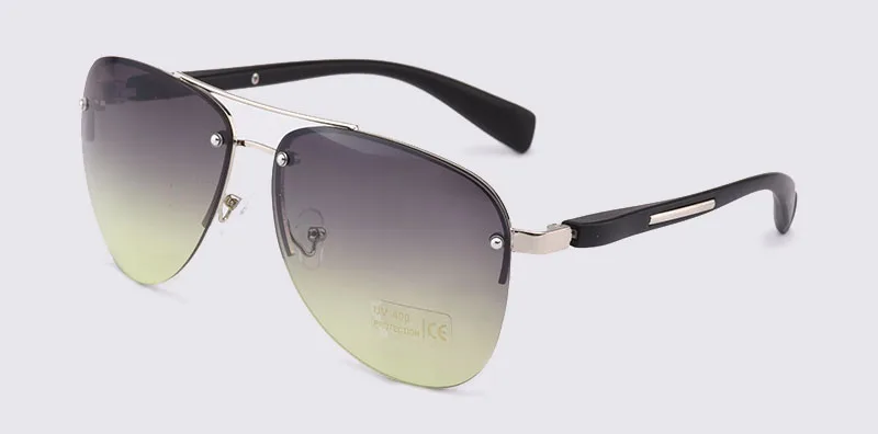 RunBird Модные женские солнцезащитные очки, популярные фирменные дизайнерские полуоправы, роскошные мужские классические солнцезащитные очки, чехол R045