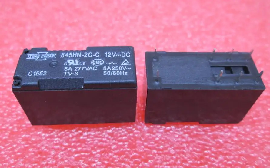 Горячая новинка реле 845HN 2C C 12VDC SONGCHU DIP8 10 шт./лот|12vdc relay|relay 12vdc10pcs relay |