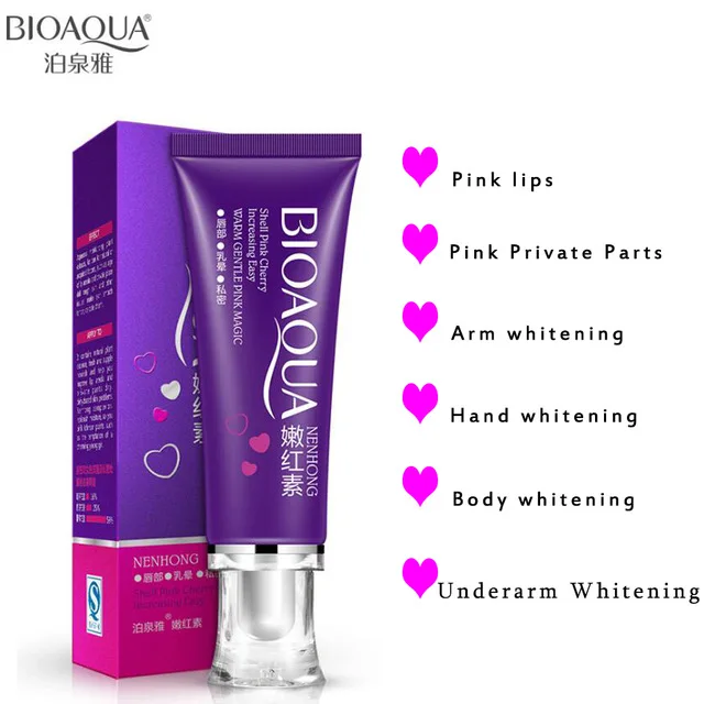 Крем для ухода за кожей тела BIOAQUA Gel Lips отбеливающий телефон соска нежный розовый