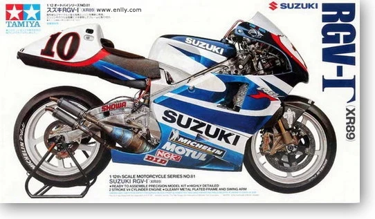 

Tamiya 14081 1/12 RGV-T XR89 Scale Assembly Motorcycle Model Building Kits oh rc toy Packing/Ki