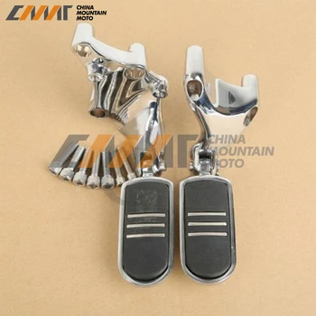 

Streamliner Chrome Footpegs & Brackets For Harley 883 1200 XL Sporster 2014-2016