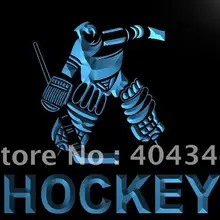 LB577-хоккейный тренировочный школьный бар клуб светодиодный неоновый свет знак