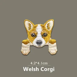 Cute Chihuahua Shiba Dog Embroidered Patch for Clothing and Accessories (WELSH CORGI)