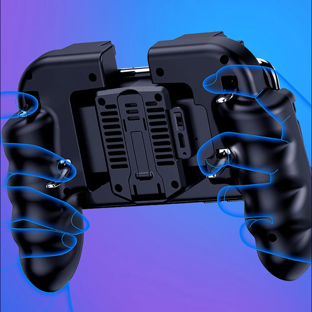 Новый мобильный контроллер PUBG геймпад с охлаждающим вентилятором для iOS Android для samsung Galaxy L2 R2 управление джойстик кулер