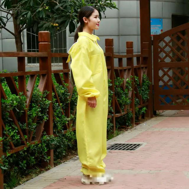 Új Méhész Eszközök Méhruhák Űrruhák Összekapcsolt Méhruhája Lélegző, Sárga Űrruha Mézes Öltöny - Image 4