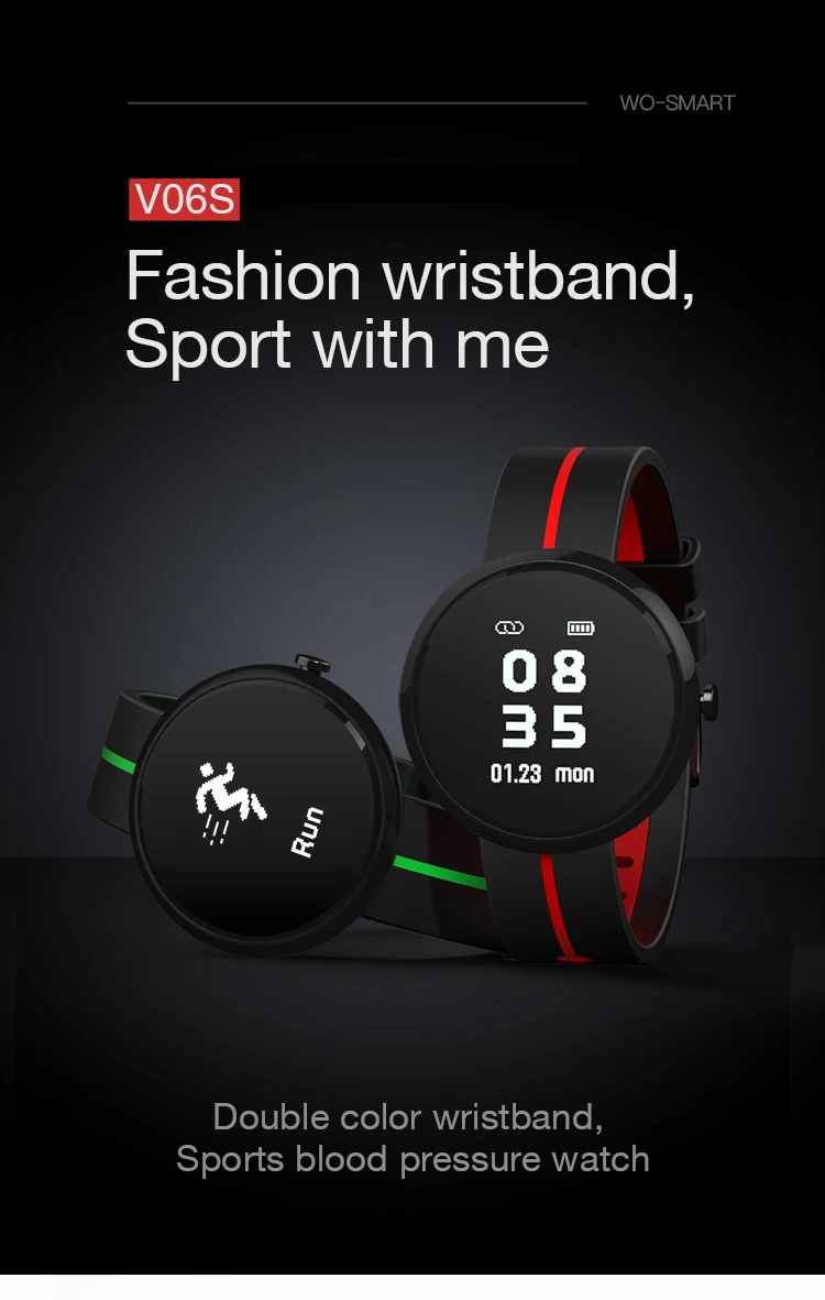 Bluetooth 4,0 Смарт часы-браслет активности Фитнес трекер Браслет часы крови Давление Monitor/шагомер