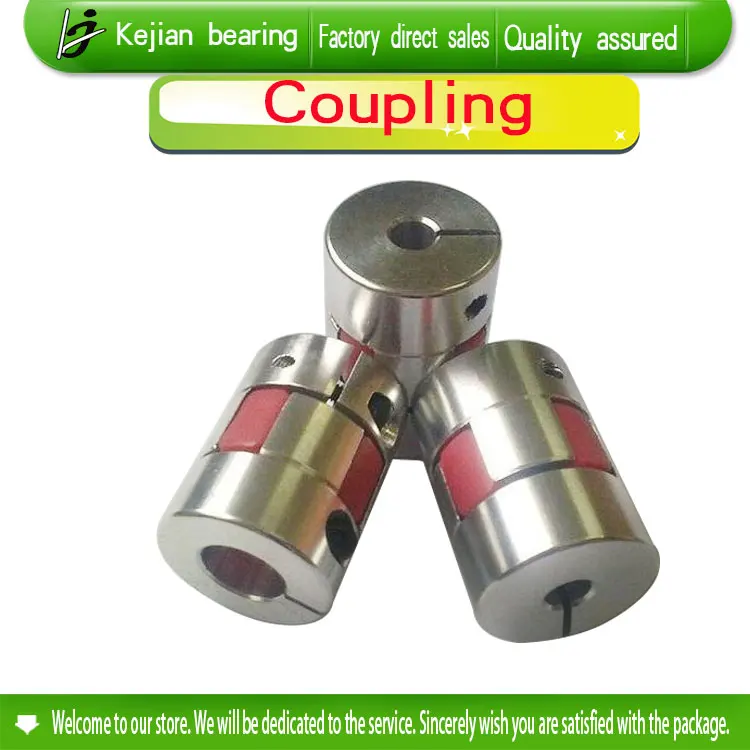 

3PCS D25L30 6.35mm to 8mm jaw shaft coupling spider Stepper Motor Shaft Coupler flexible shaft couplings