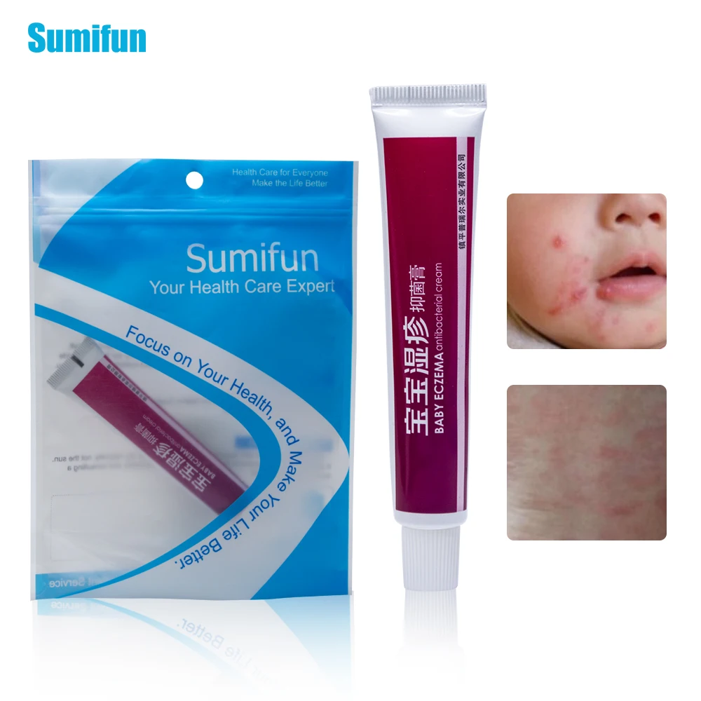 Chinese Herbal Medical Ointment Plaster Body Psoriasis Pruritus Eczema Dermatitis Cream Baby