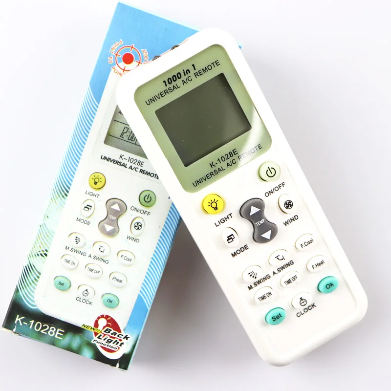 

1pcs Universal Low Power Consumption 1028E Air Condition 1028E LCD A/C Muli Remote Control Controller