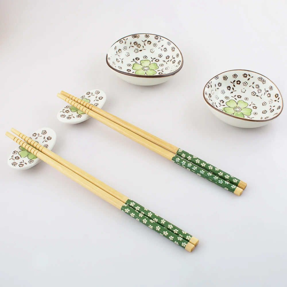 Высокое качество японский Посуда набор керамики суши блюдце набор для двух в подарочной коробке 3 цвета