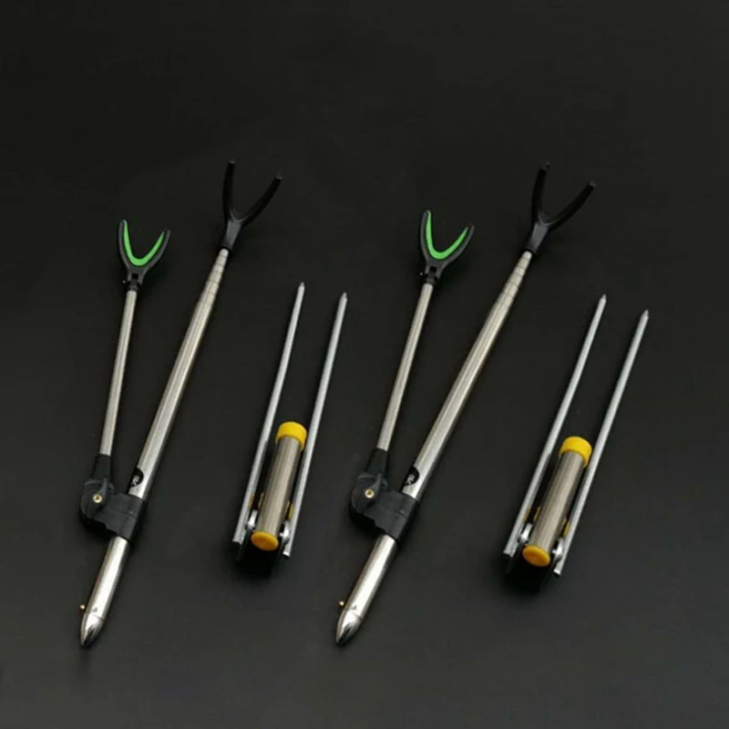 

Fish Rod Stand Bracket Angle Adjustable Fishing Rods Holder 1.7M 2.1M Telescoping Fishing Tool Hand Rod Holder 2018