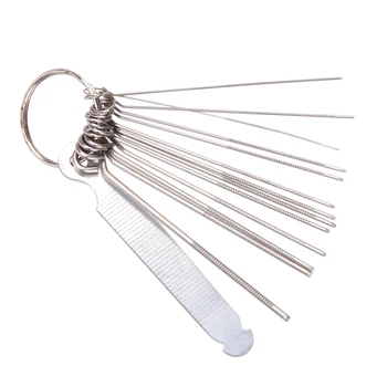 

Professional Guitar Nut Slotting File Kit Saw Rods Slot Filing Set Luthier Tool for Guitar
