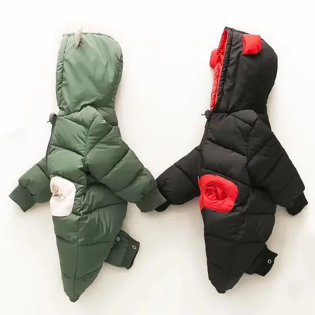 Toddler Down Jacket Jumpsuit Newborn Baby Rompers One Pieces Climbing Clothes Cute Bear Winter Parka Toddler Down Jacket Jumpsuit Newborn Baby Rompers One Pieces Climbing Clothes Cute Bear Winter Parka