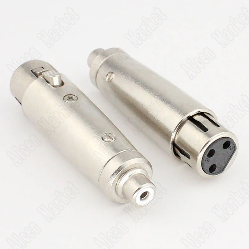 

K3P Three Core XLR Female-to-K RCA Female Adapter XLR Female Wiring Adapter