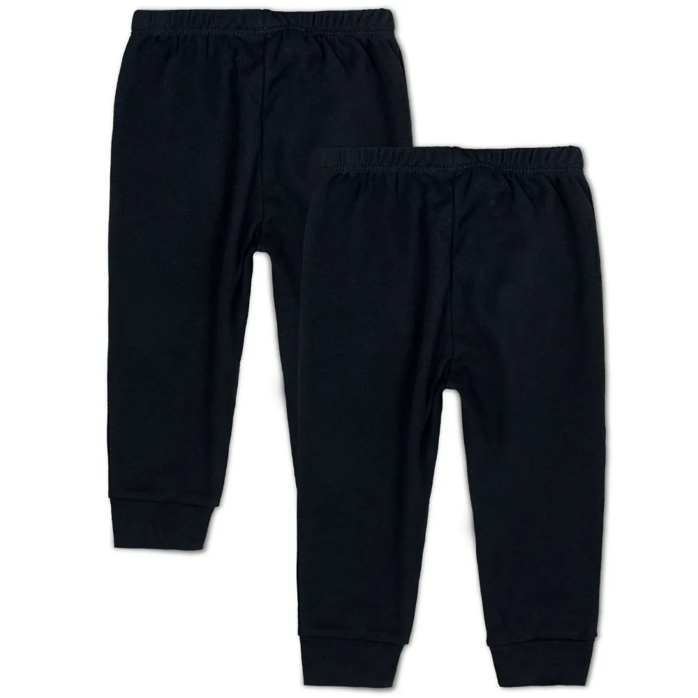Solid Baby Leggings Unisex Baby Toddler Cotton Crawling Pants-2