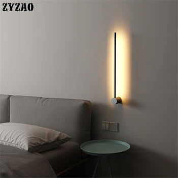 

Minimal Personality Creative Metal Wall Lamp Nordic Modern Corridor Background Wall Light Living Room Decor Bedroom Bedside Lamp